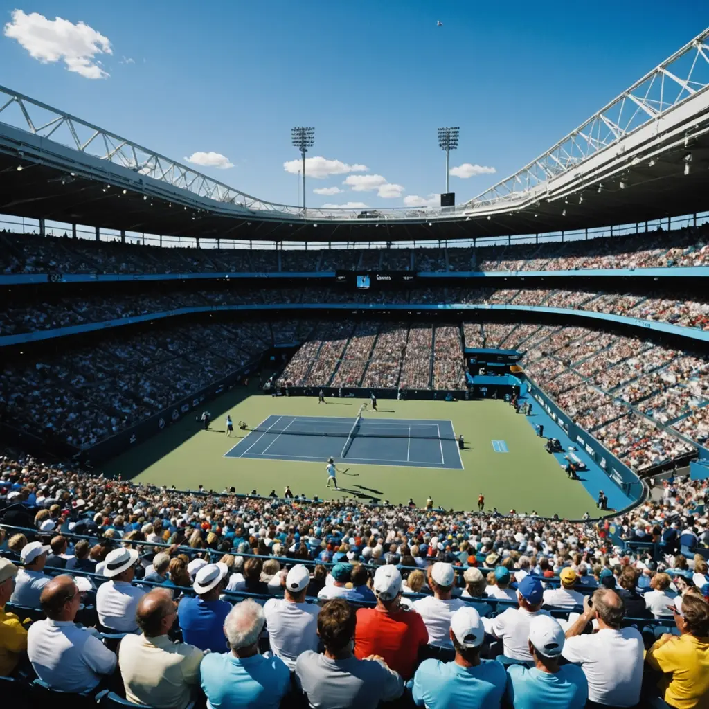 Luxury chauffeur summer for Rod Laver Arena Melbourne Park Australian Open tennis tournament