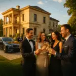 Chauffeur-driven Mercedes-Benz S-Class for corporate end-of-year parties and private group celebrations in Melbourne — Diplomat Chauffeur Cars