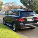 Luxury Mercedes-Benz GLE chauffeur service in Melbourne for autumn and winter events