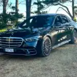 Luxury Mercedes-Benz S-Class chauffeur service in Melbourne, Australia
