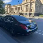 Mercedes-Benz GLE luxury chauffeur vehicle by Diplomat Chauffeur Cars, providing premium transfers for the Australian Grand Prix, Melbourne Food & Wine Festival, theatre nights, corporate travel, Yarra Valley day tours and luxury winter experiences across Melbourne.