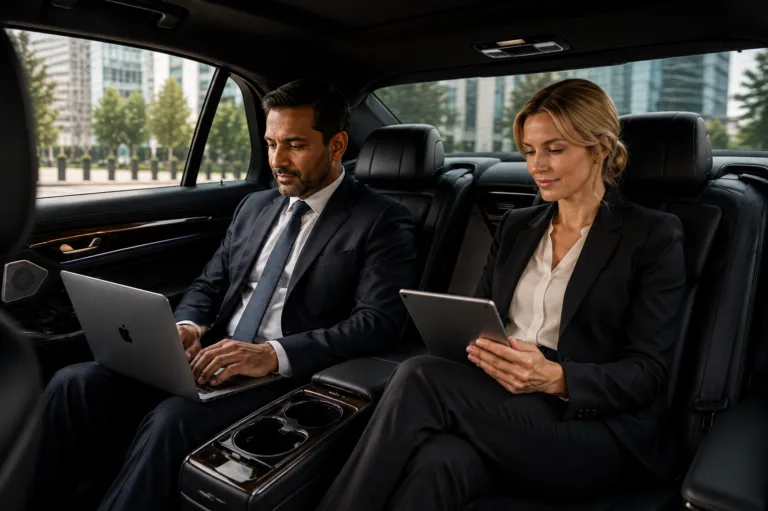 Executive chauffeur service in Melbourne for business travel and corporate clients